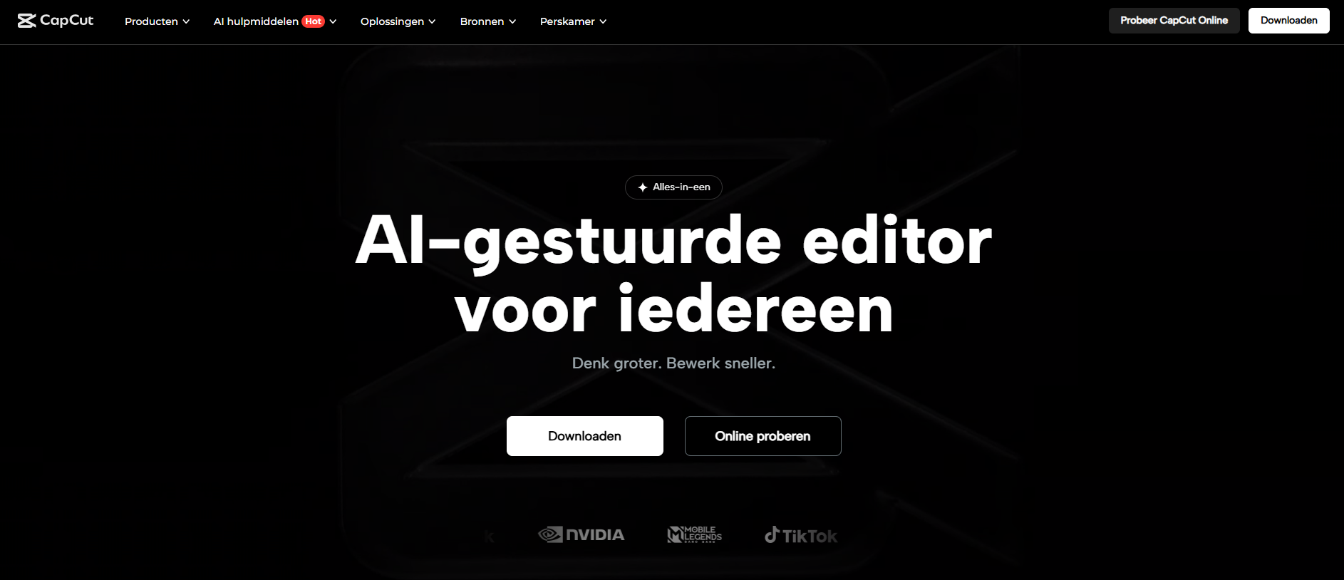 Visão geral do CapCut