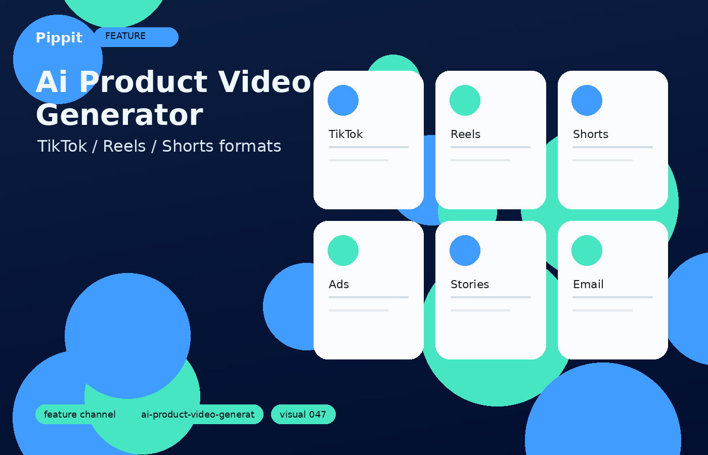 Ai Product Video Generator match the format to the social channel visual
