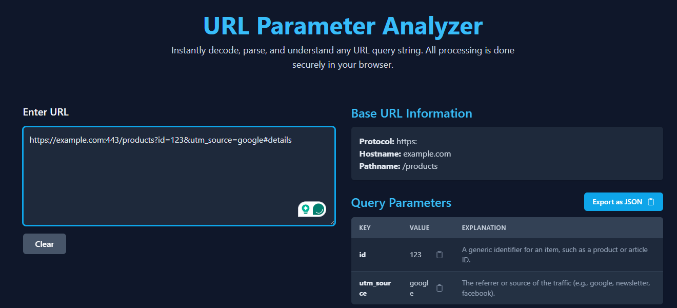 Review and use the parsed data