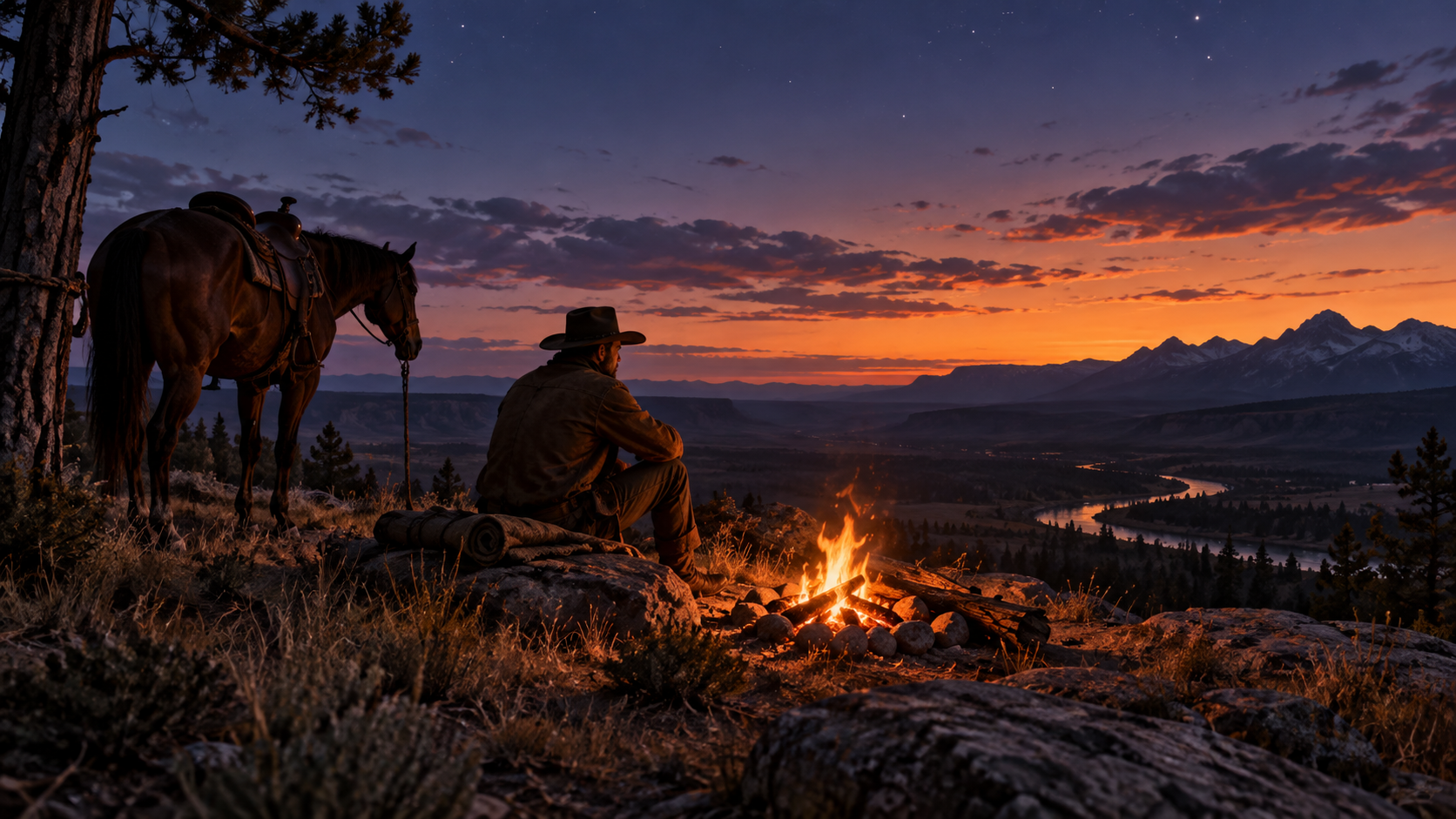 video della canzone del film western: Campfire Resolution