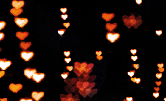 Custom-shaped bokeh (hearts, stars, etc.)
