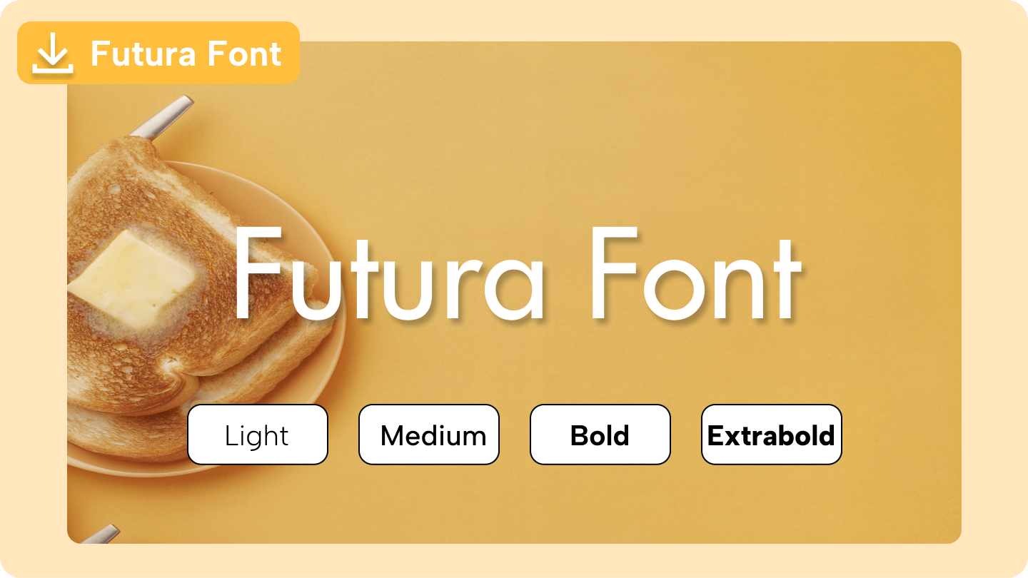 futura teckensnitt