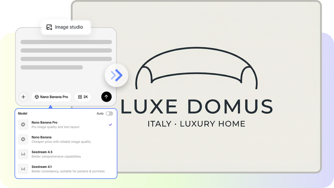 AI design feature