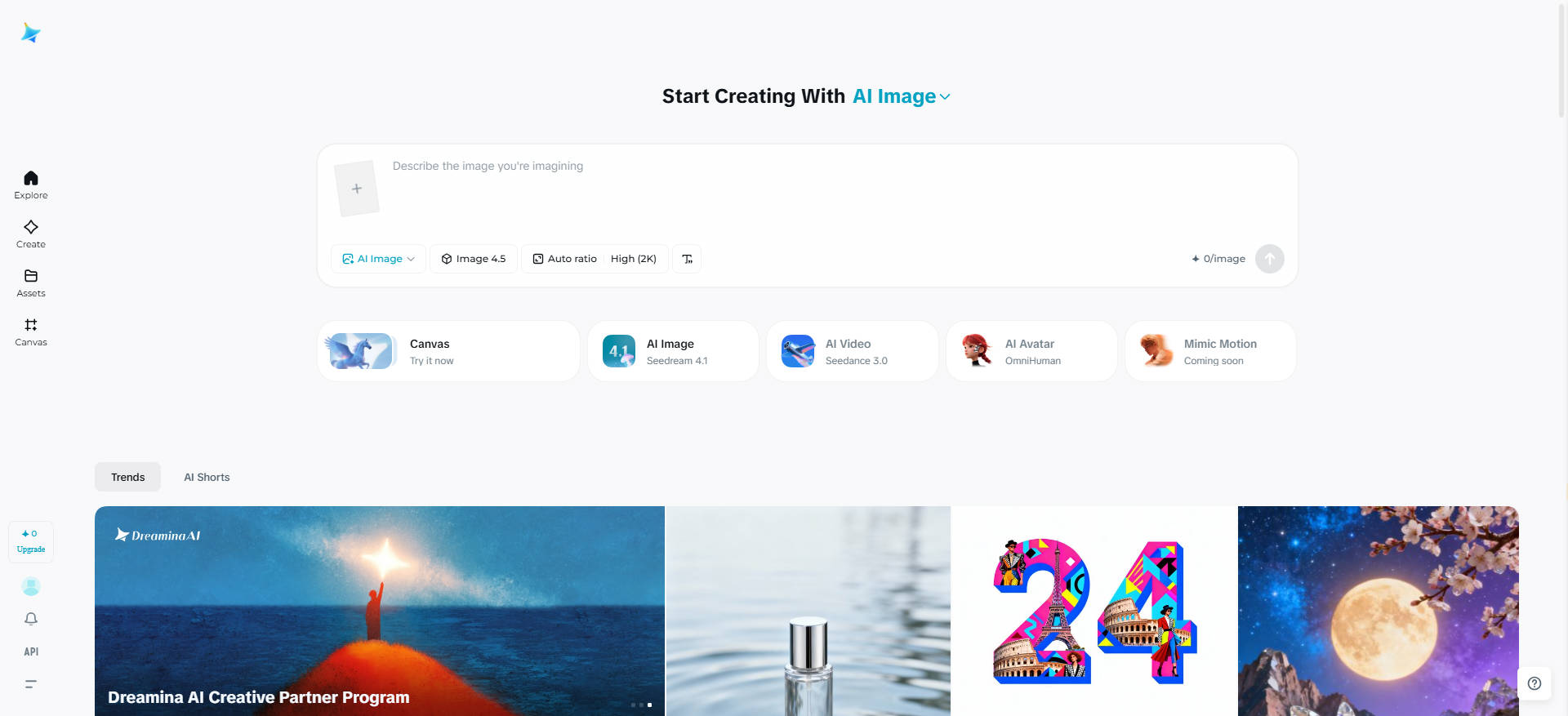 Personal planner powered by Dreamina