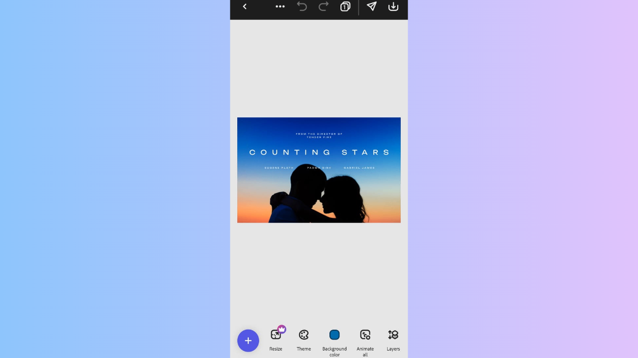 Adobe Express for adding text on images