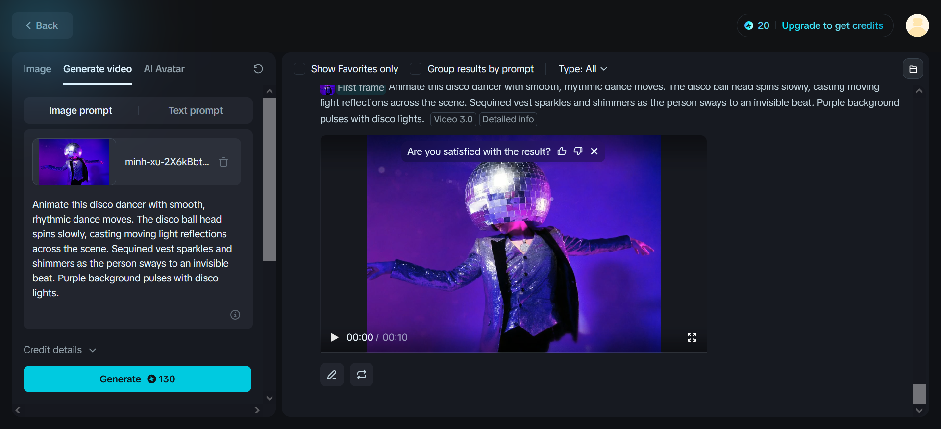 Image to video generator
