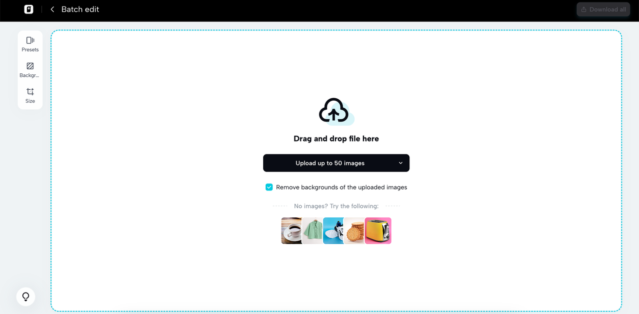 Resize images for social media