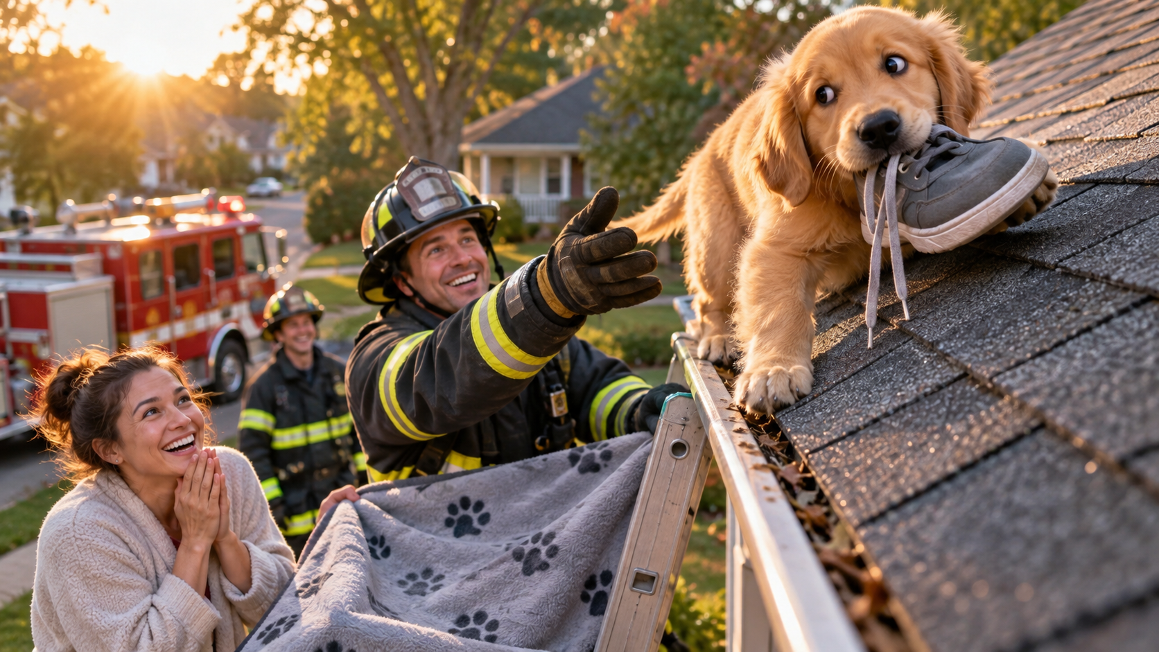 an original pet-rescue comedy video