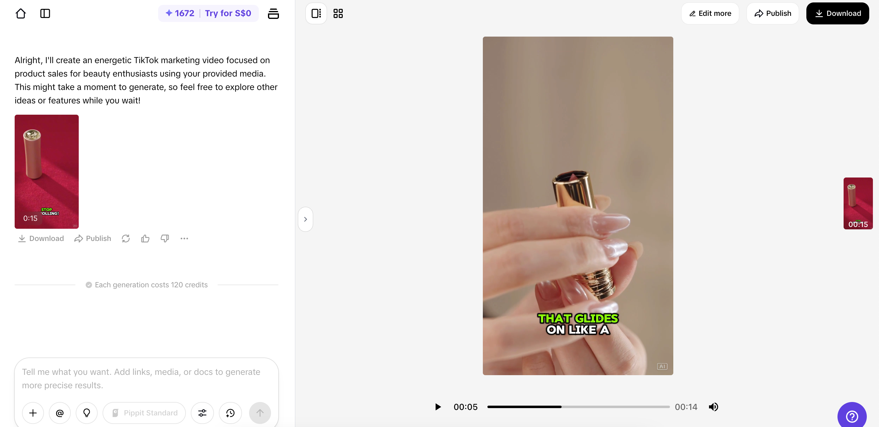 Customize and download