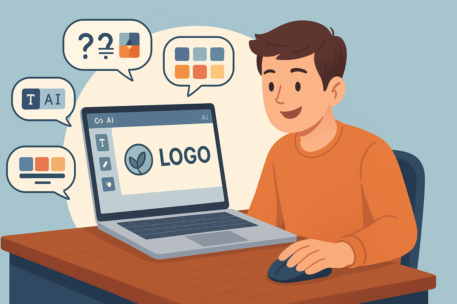 AI for logo design is changing the whole story