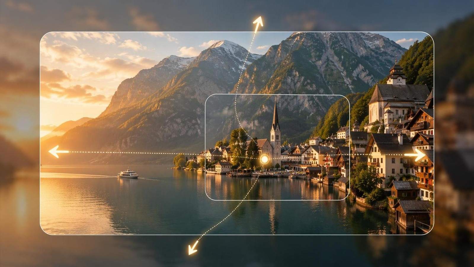 pan and zoom AI video template cover