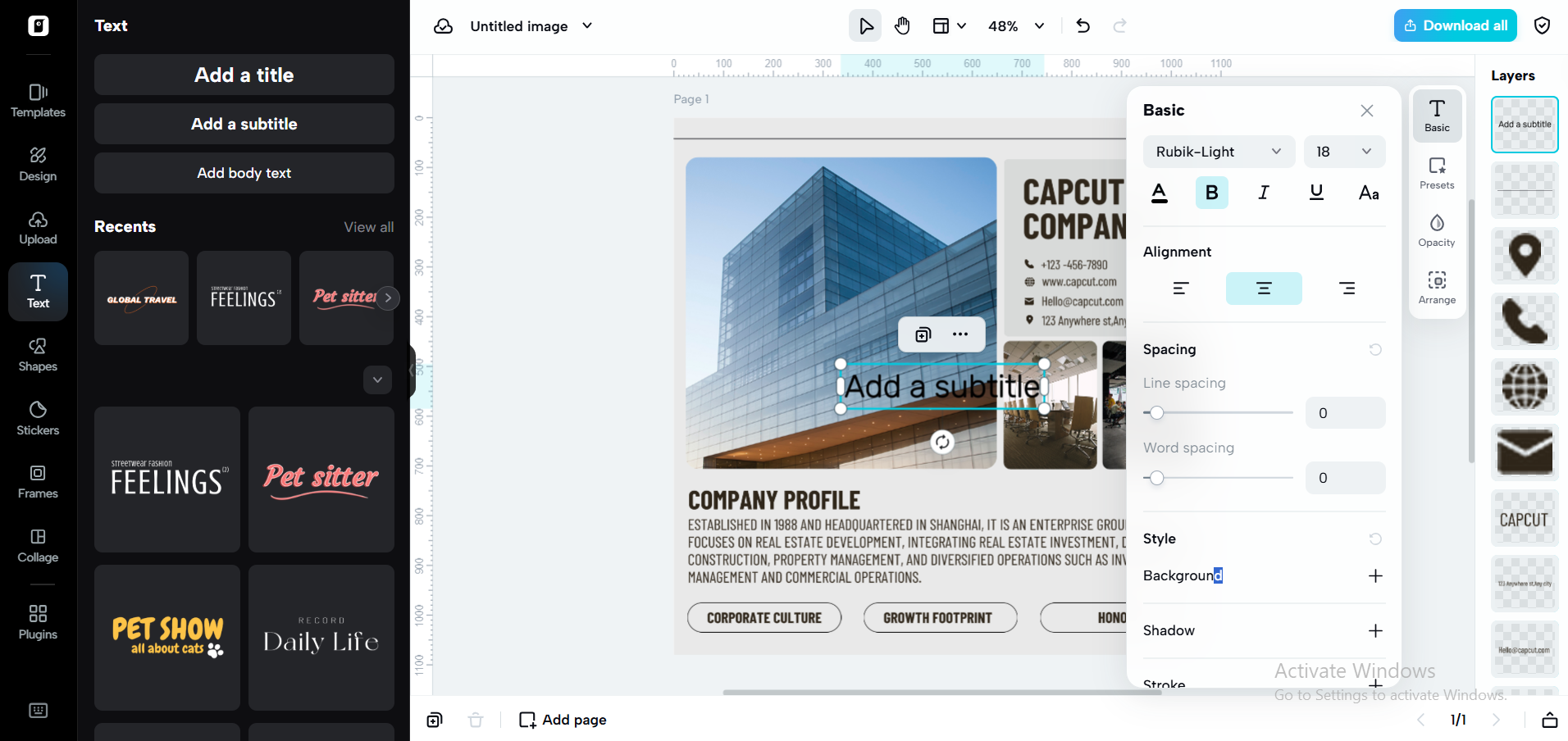 Pippit image editing features
