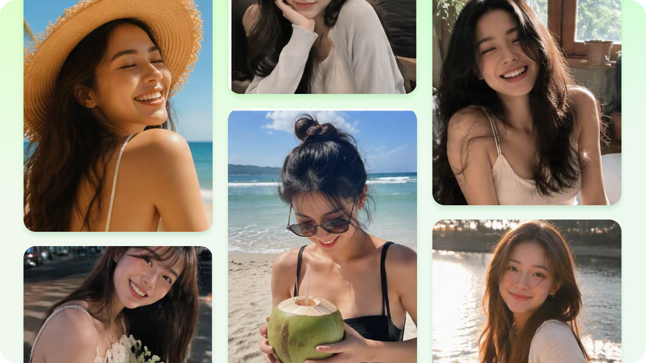 Generate multiple Instagram profile pictures with AI Agent