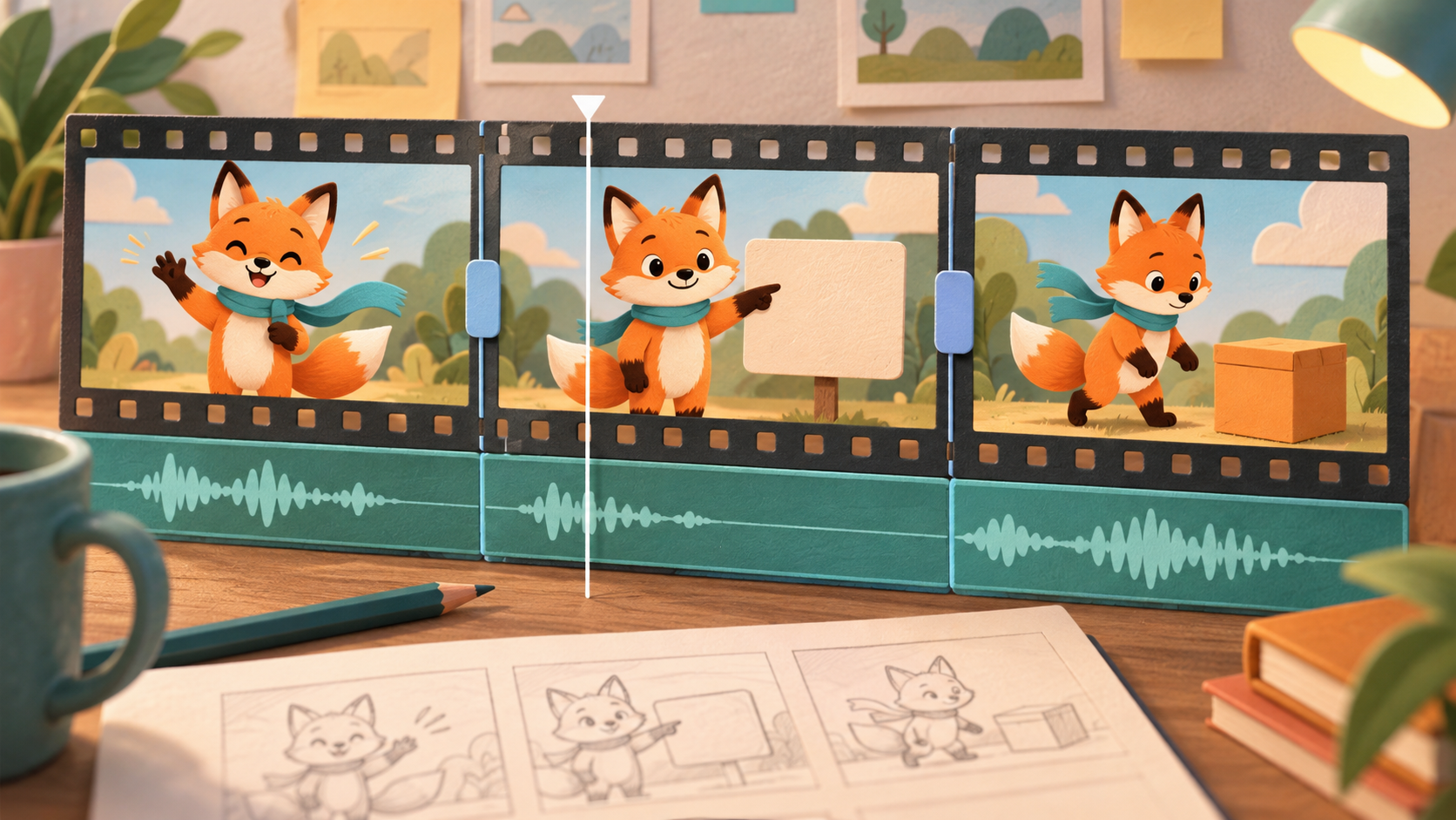 Combine AI Animation Shots into a Coherent Sequence: Cuts, Pacing and Sound