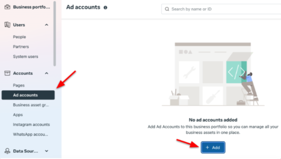 Creating a new Facebook Ads account