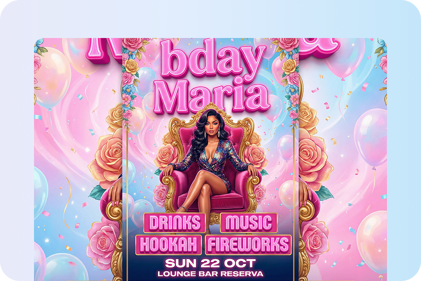 Gestaltung persönlicher Visuals