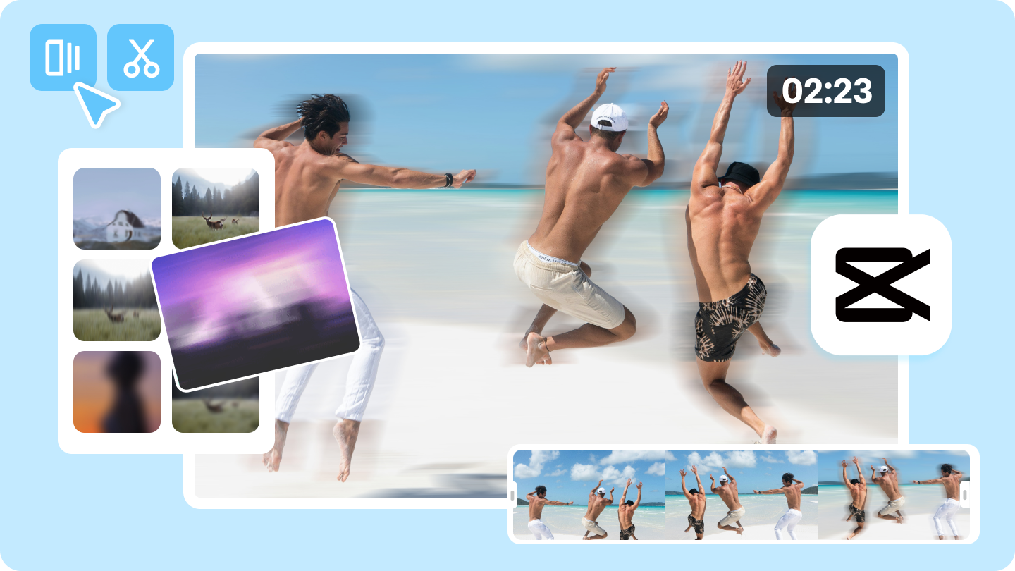 CapCut blur templates