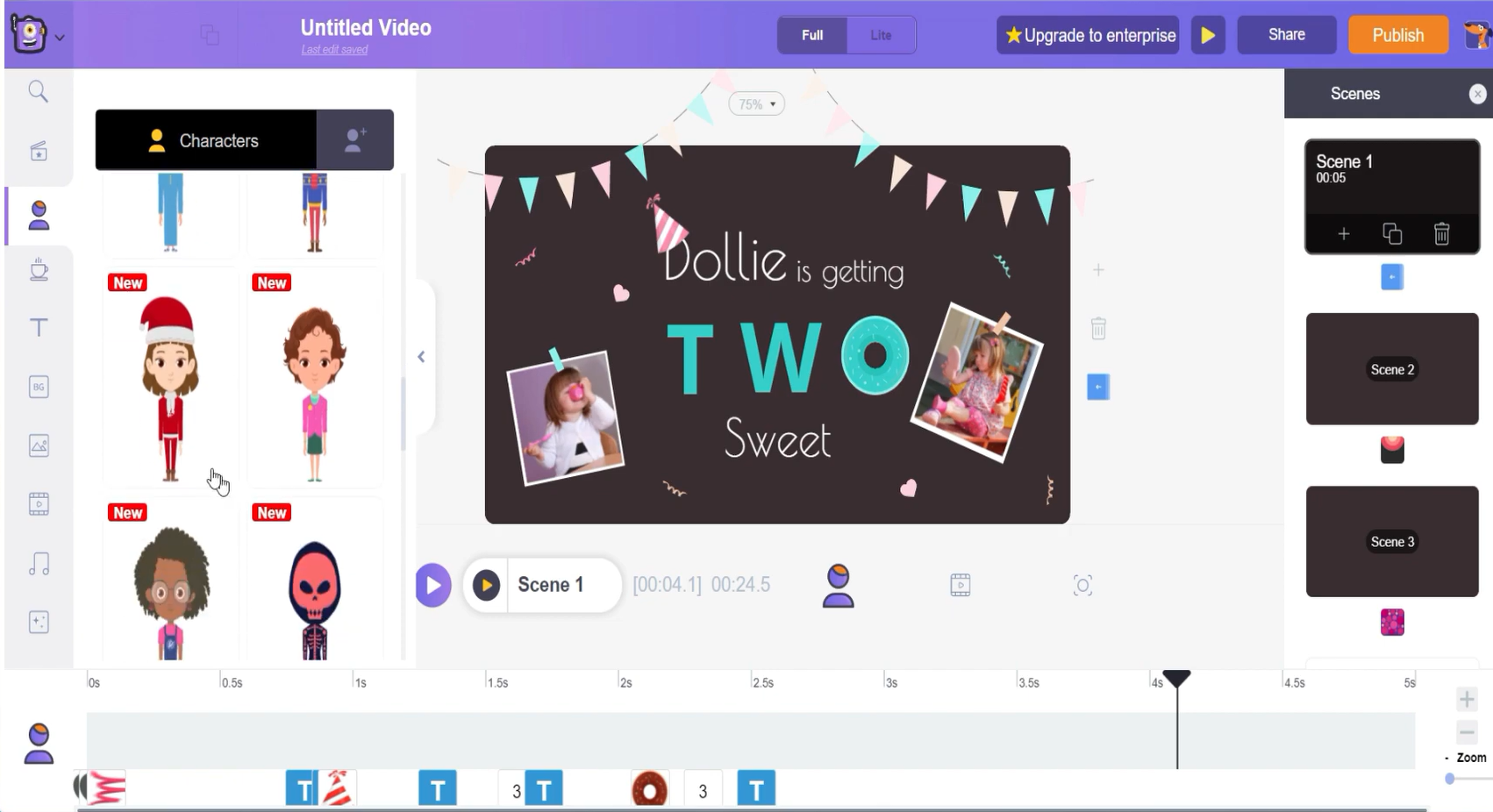 Animaker - an all-in-one platform for creating animated video from text