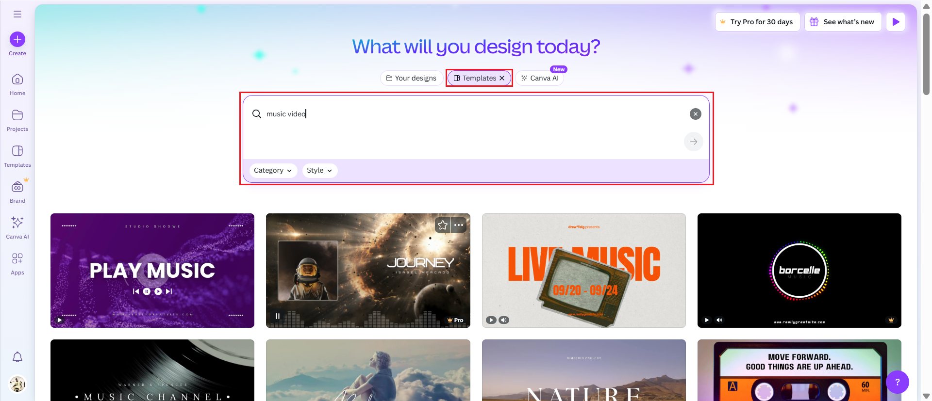 make a music video online free
