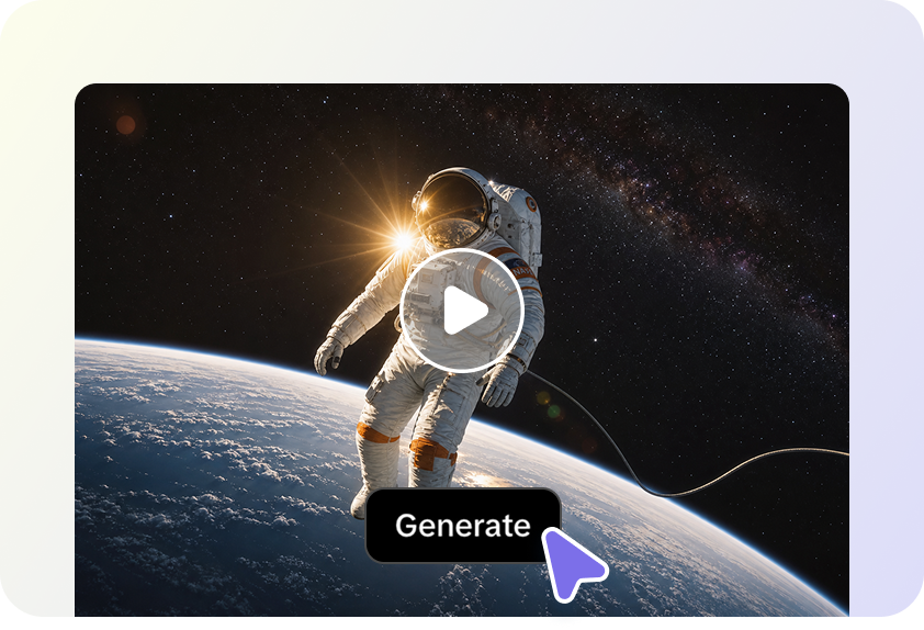 Crea clip cinematografici senza un grande setup.