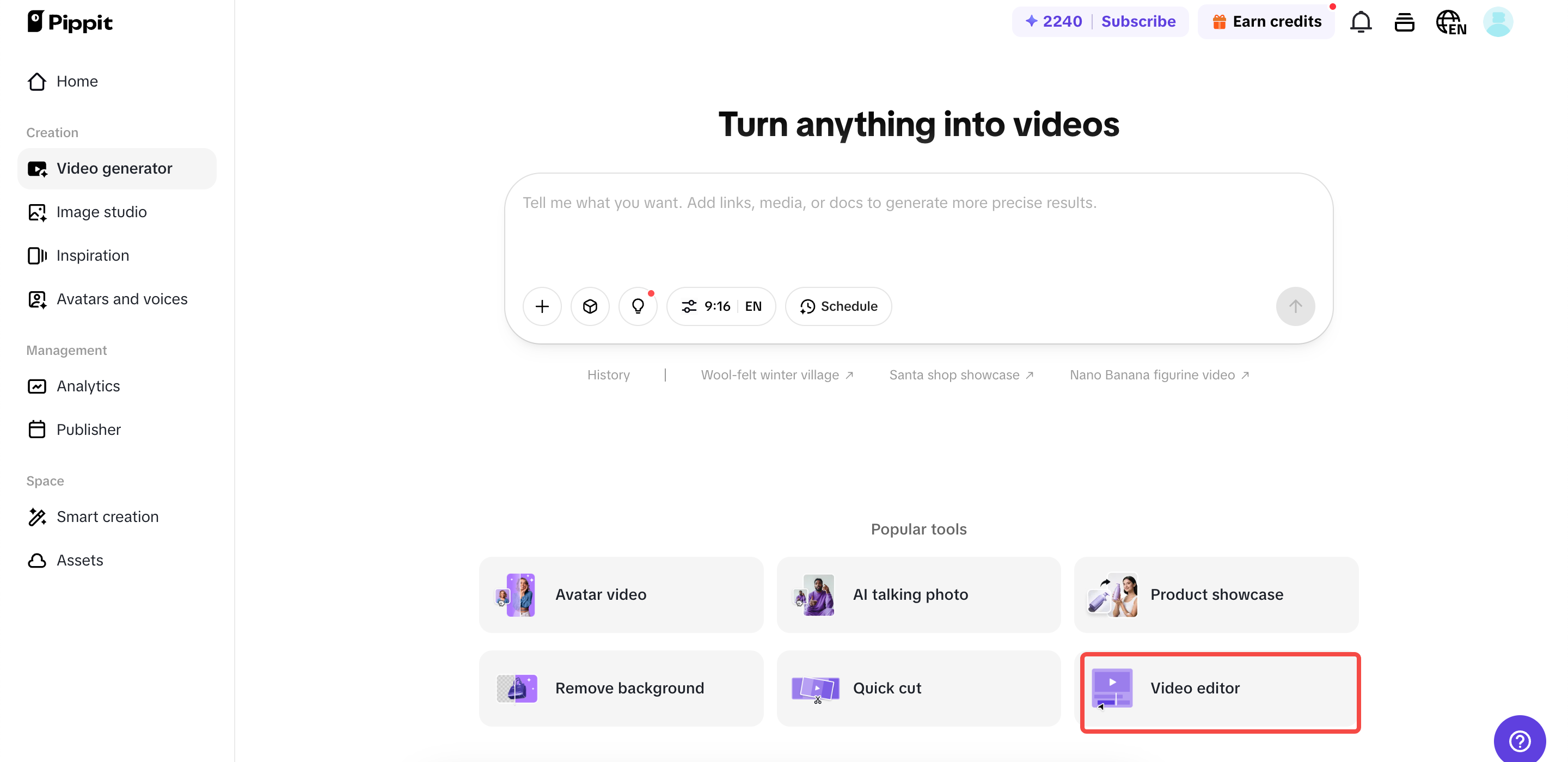 Access video genenrator