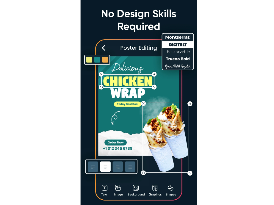 Poster maker, flyer maker app