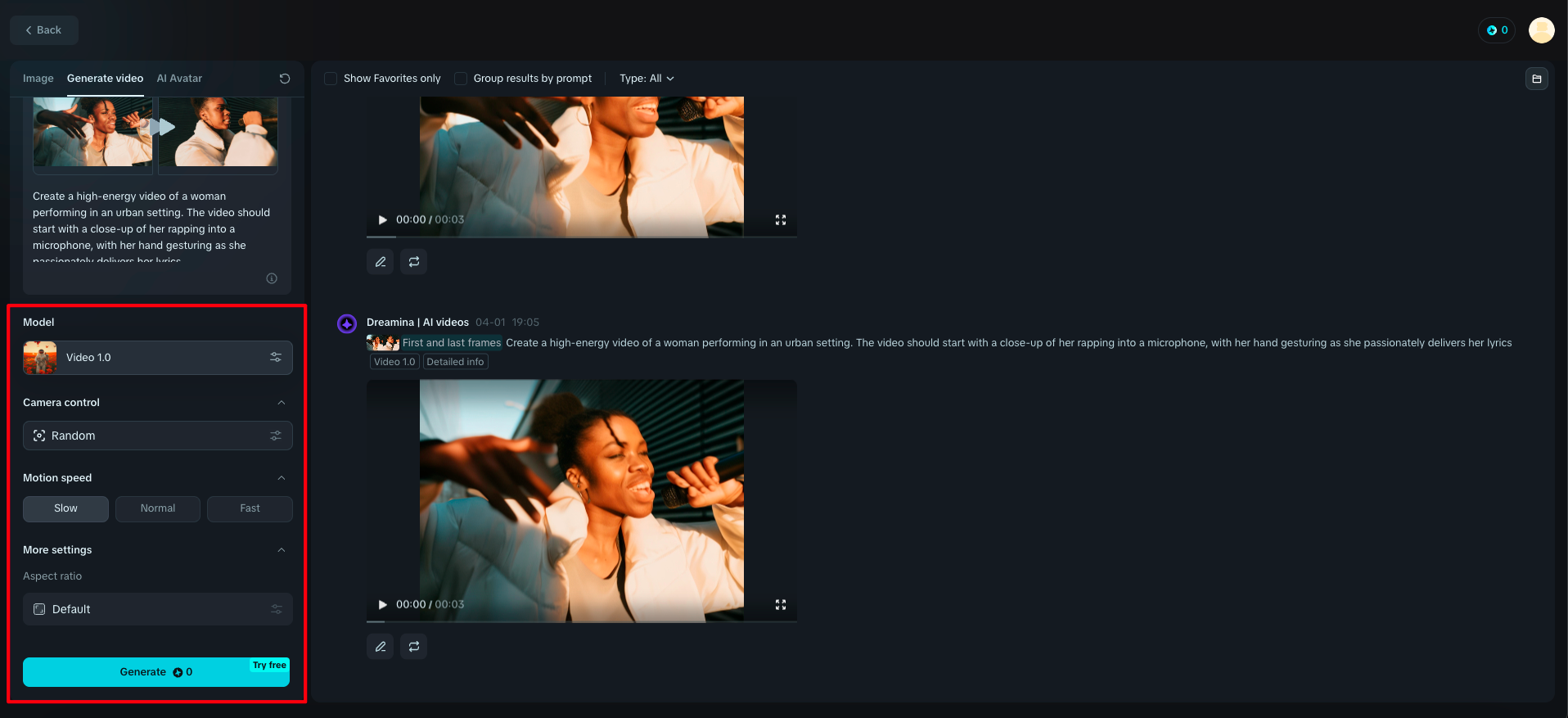 WebP to video converter