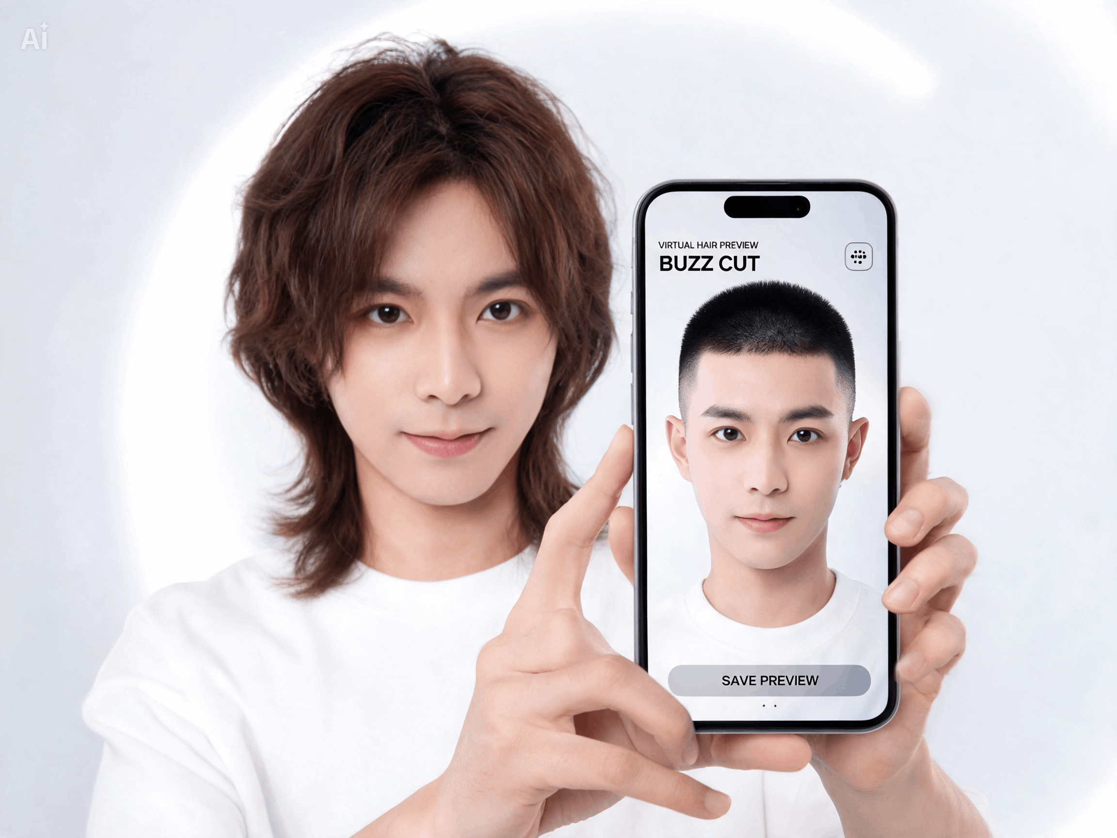 Buzz Cut Hair Filter