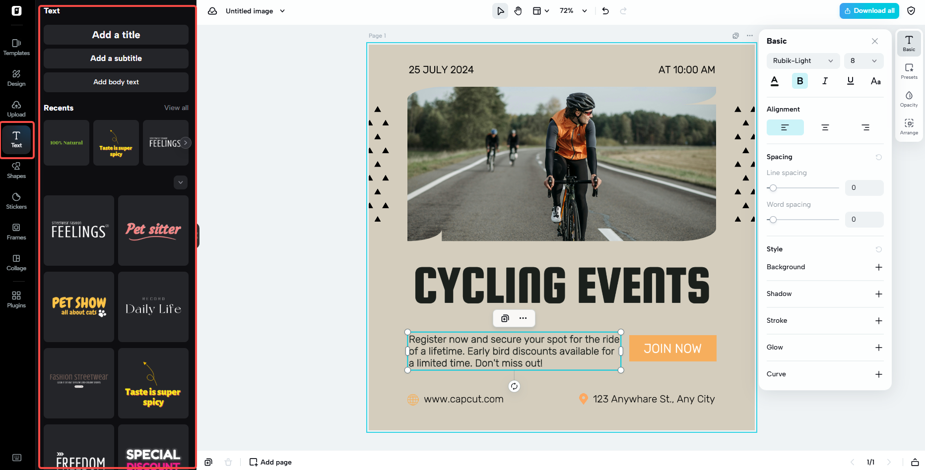 Smart text & graphics