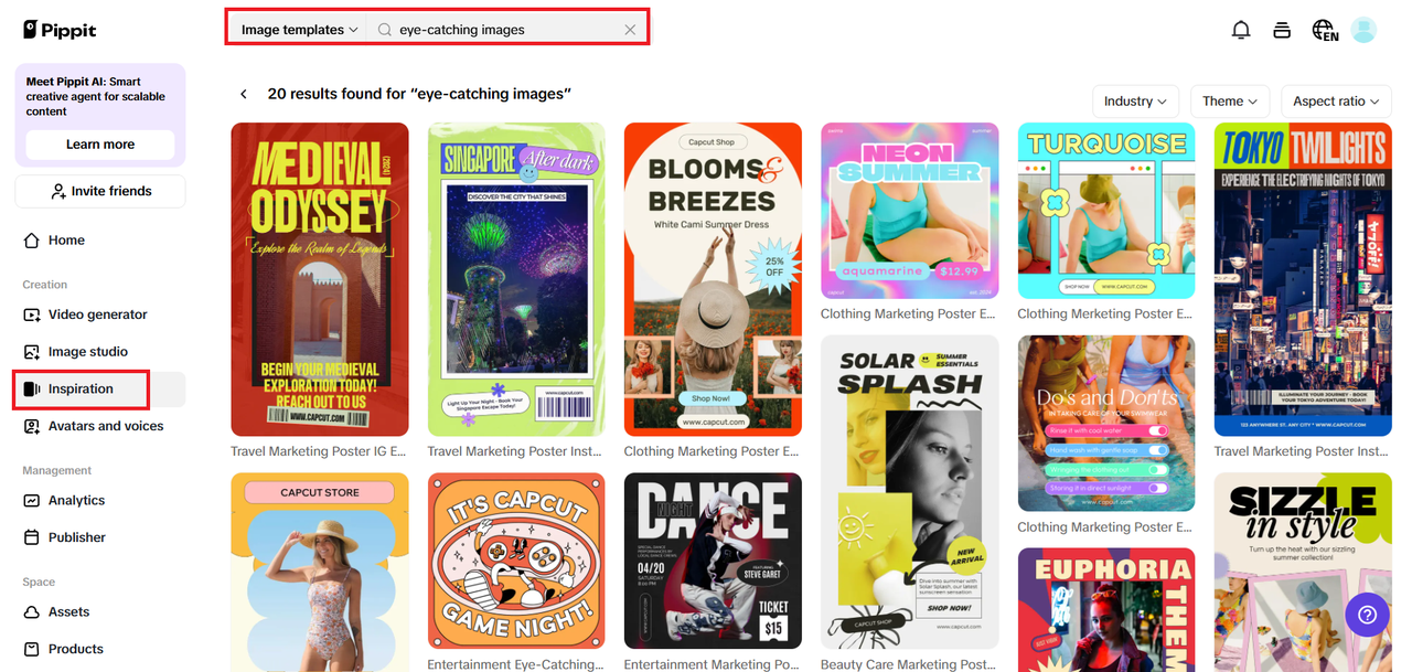 Оберіть шаблон