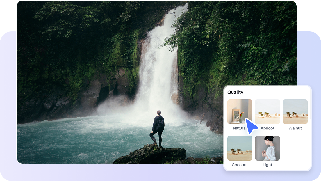 Edit and enhance after rotating the picture in CapCut