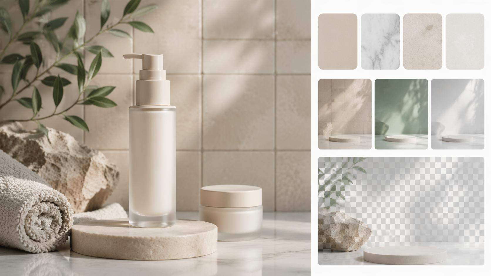 Dreamina ezremove ai image generator prompt example 3: Product scene draft