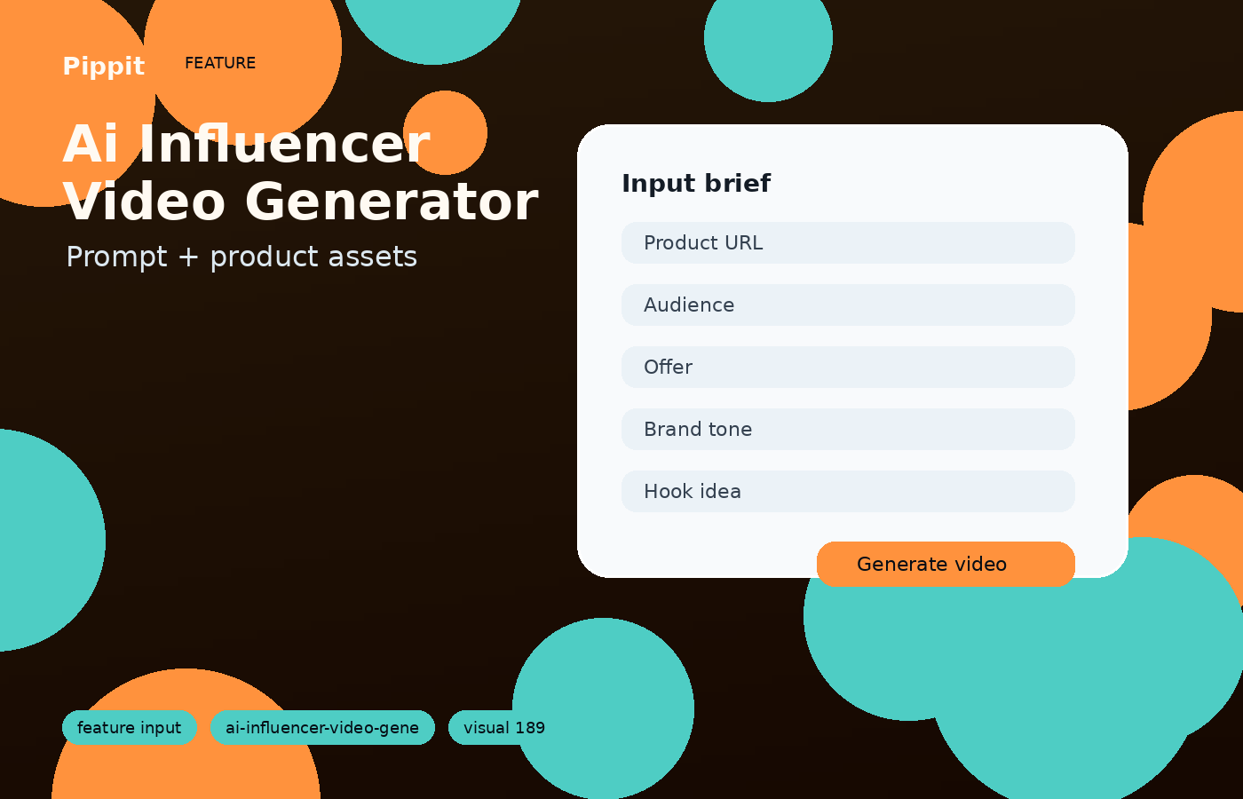 Ai Influencer Video Generator turn rough inputs into a ready video direction visual