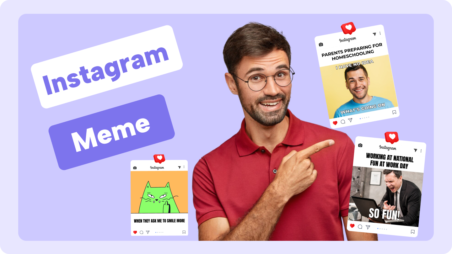 cum să creați un meme pentru Instagram