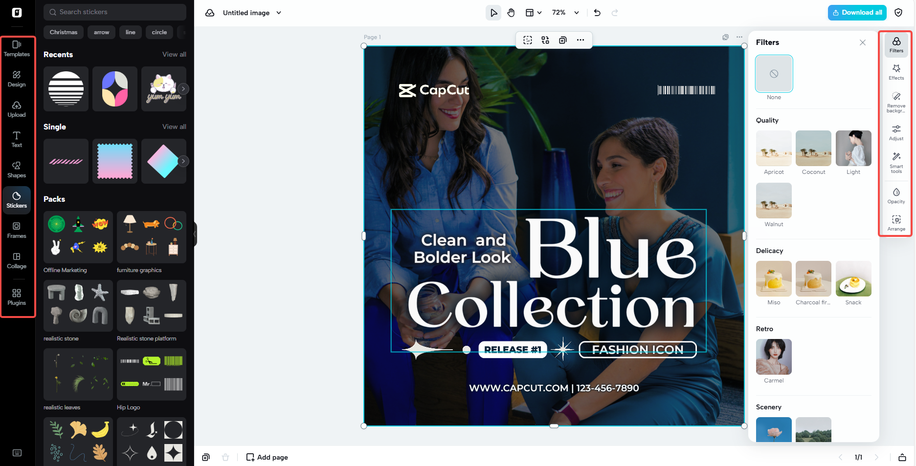 Robust video and image editing interface