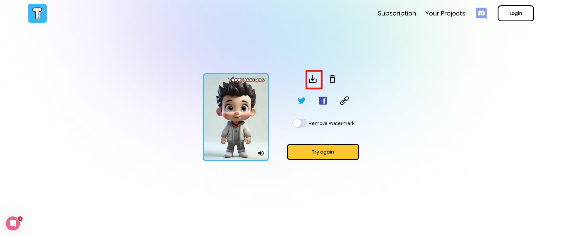 Download Tokkinghead