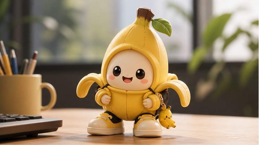 Nano Banana 3D Figurine Prompt example 1