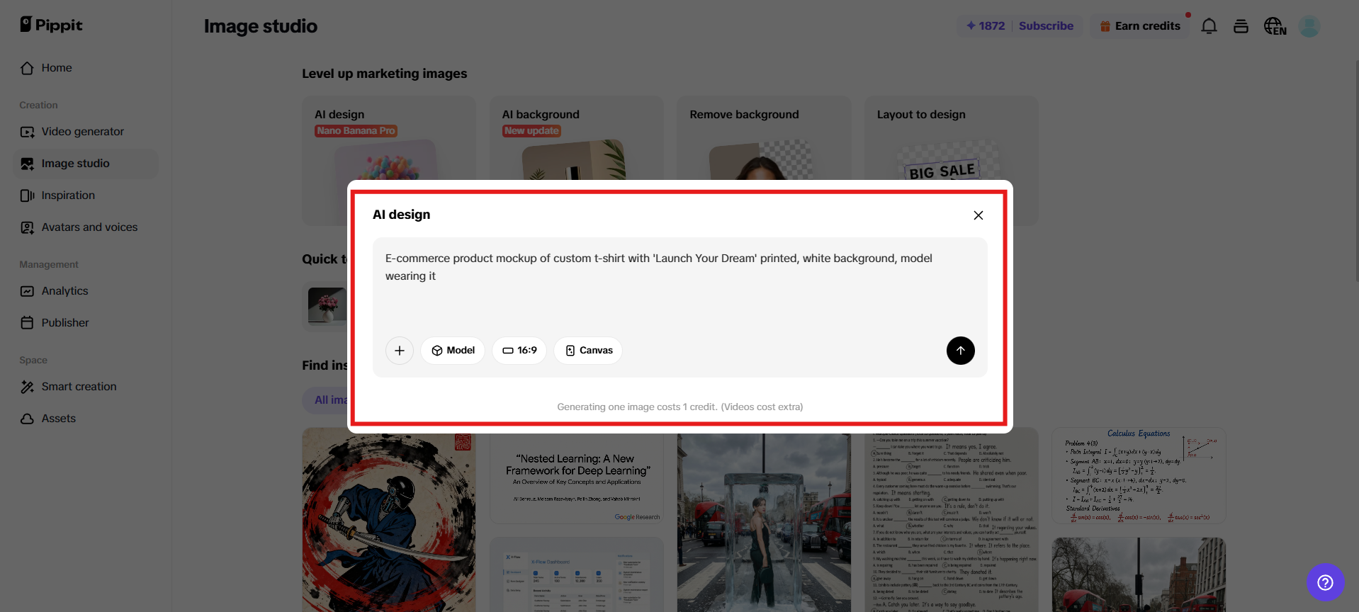 Generar diseño