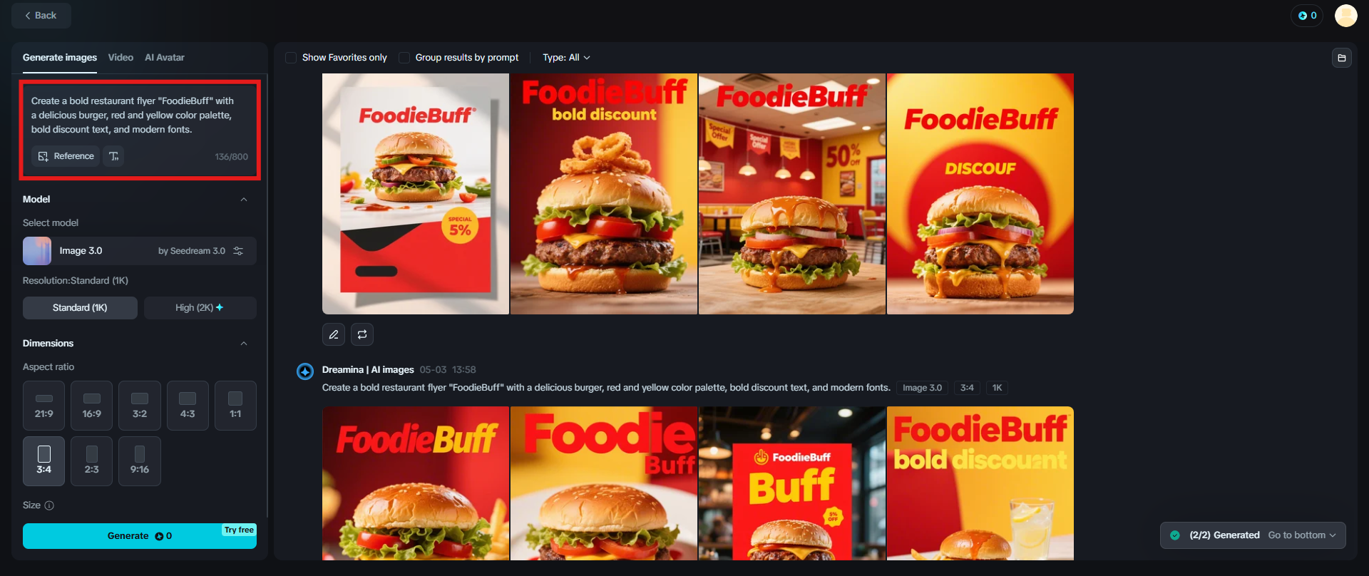 Eingabeaufforderungen eingeben