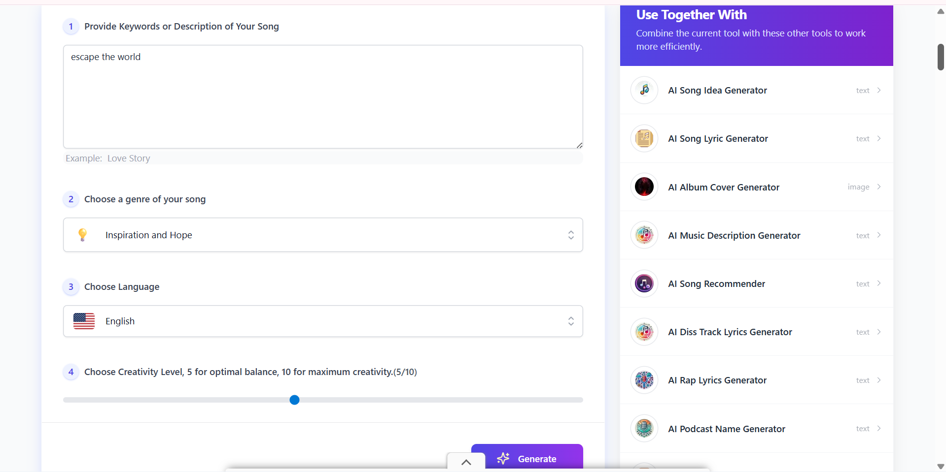 AIFreeBox-Schnittstelle für die Songbenennung