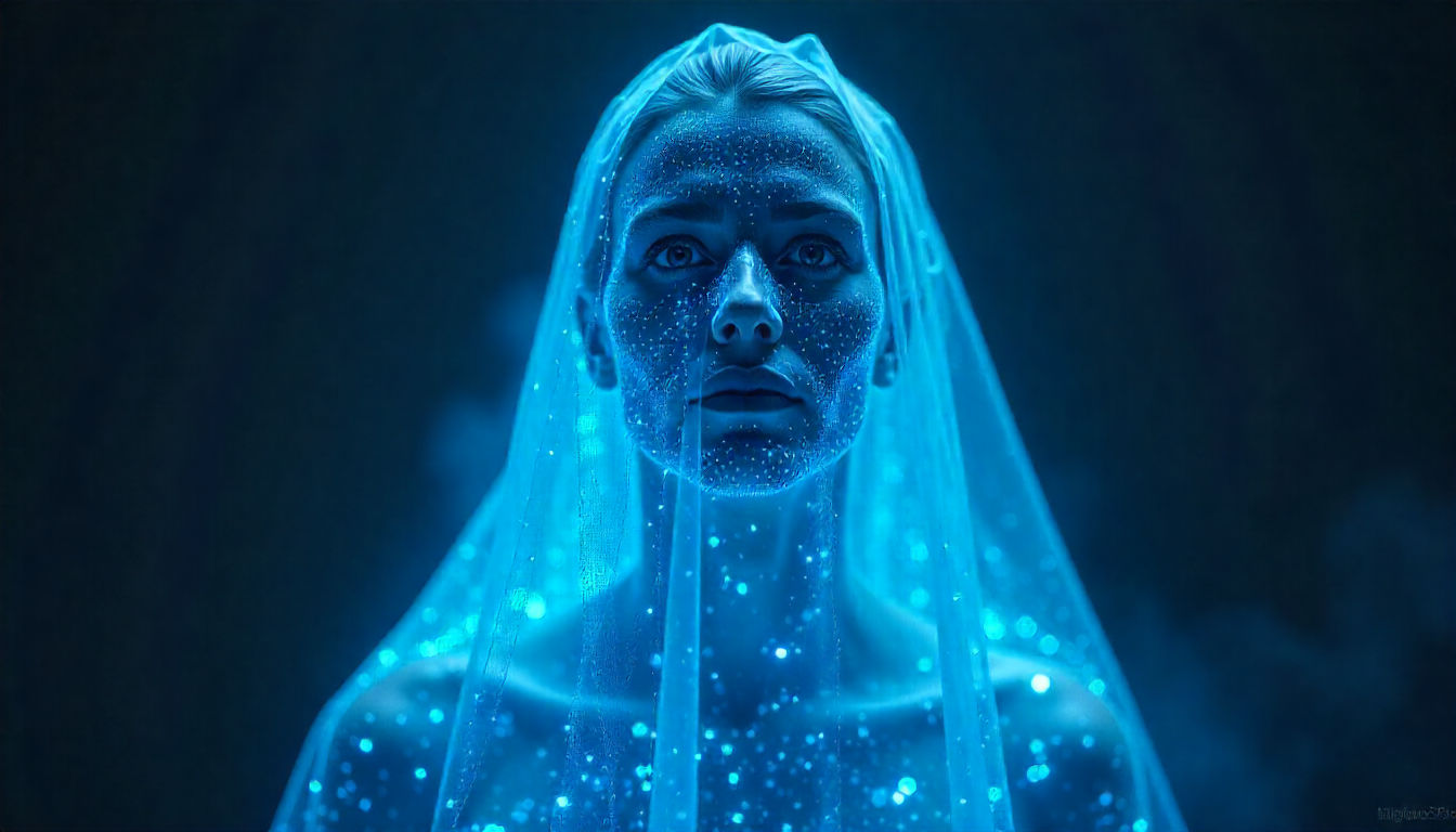 Kostým ducha z metaverza