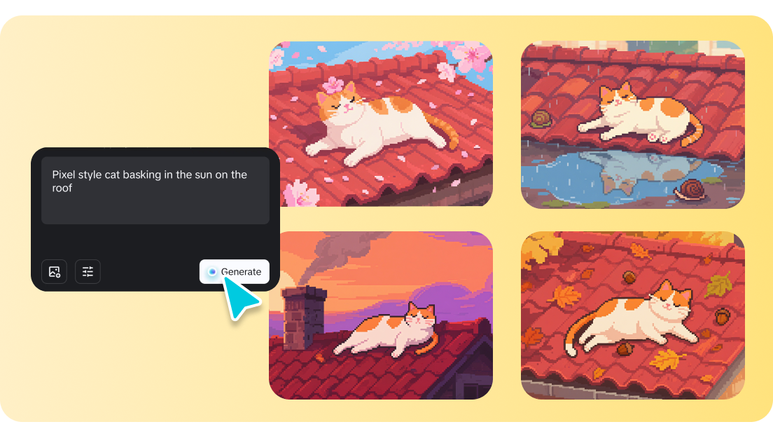 텍스트를 픽셀 아트로 전환하기