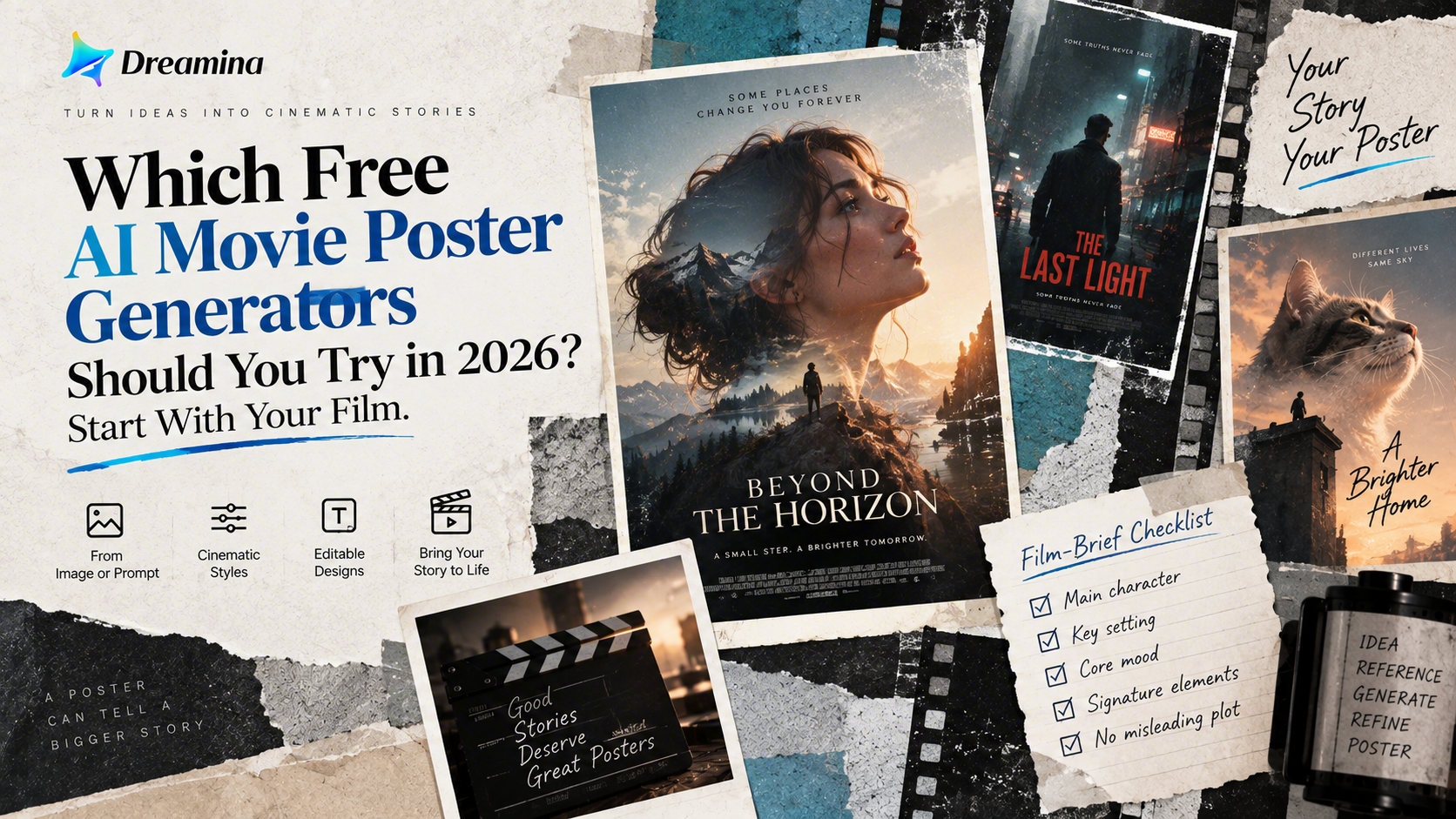 8 Free AI Movie Poster Generators in 2026: Which One Tells Your Film’s Story?