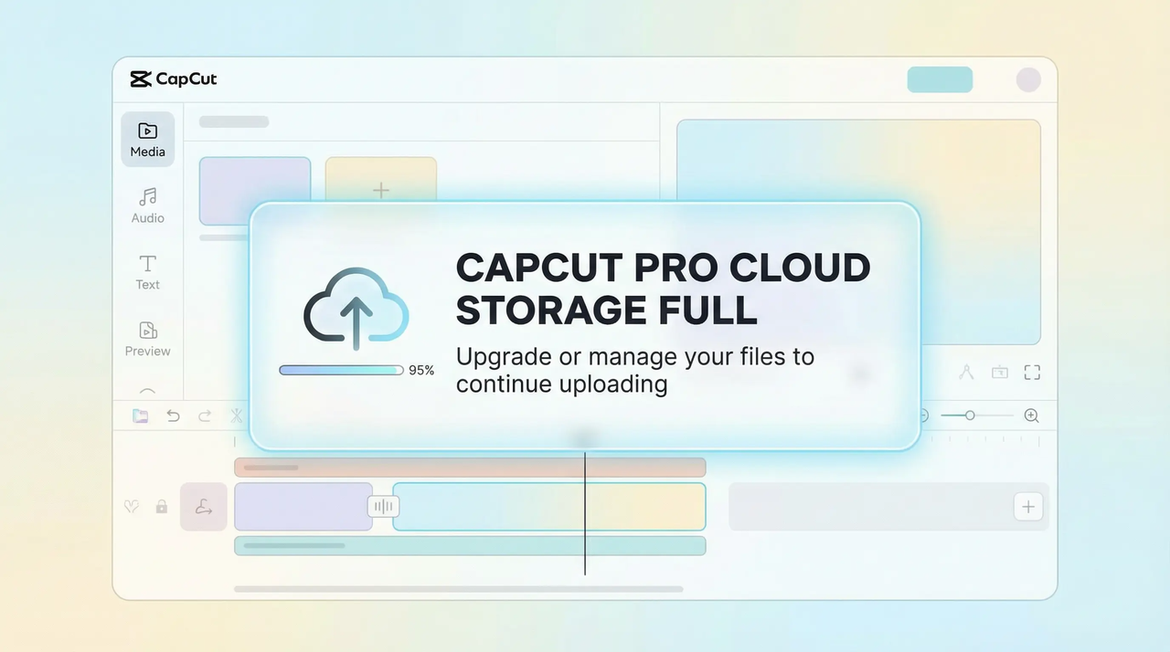 cloud storage run out