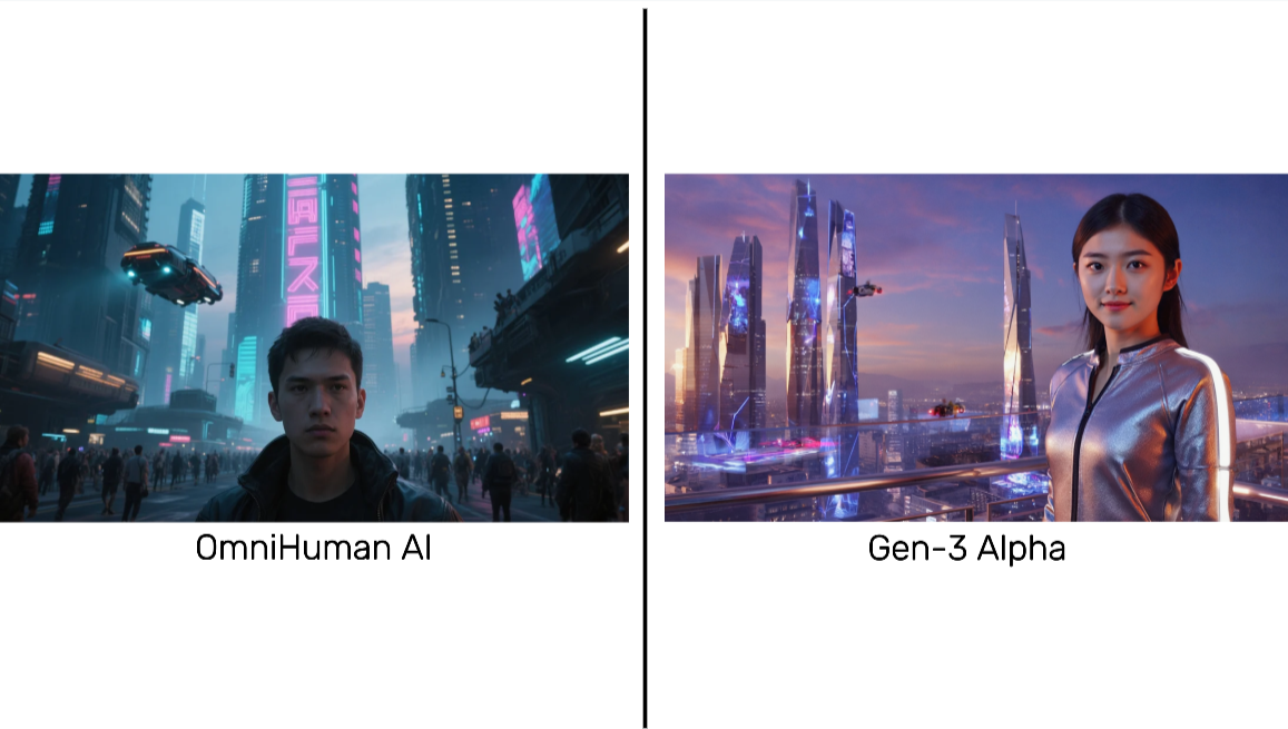 OmniHuman vs Gen-3 Alpha image for Test-2