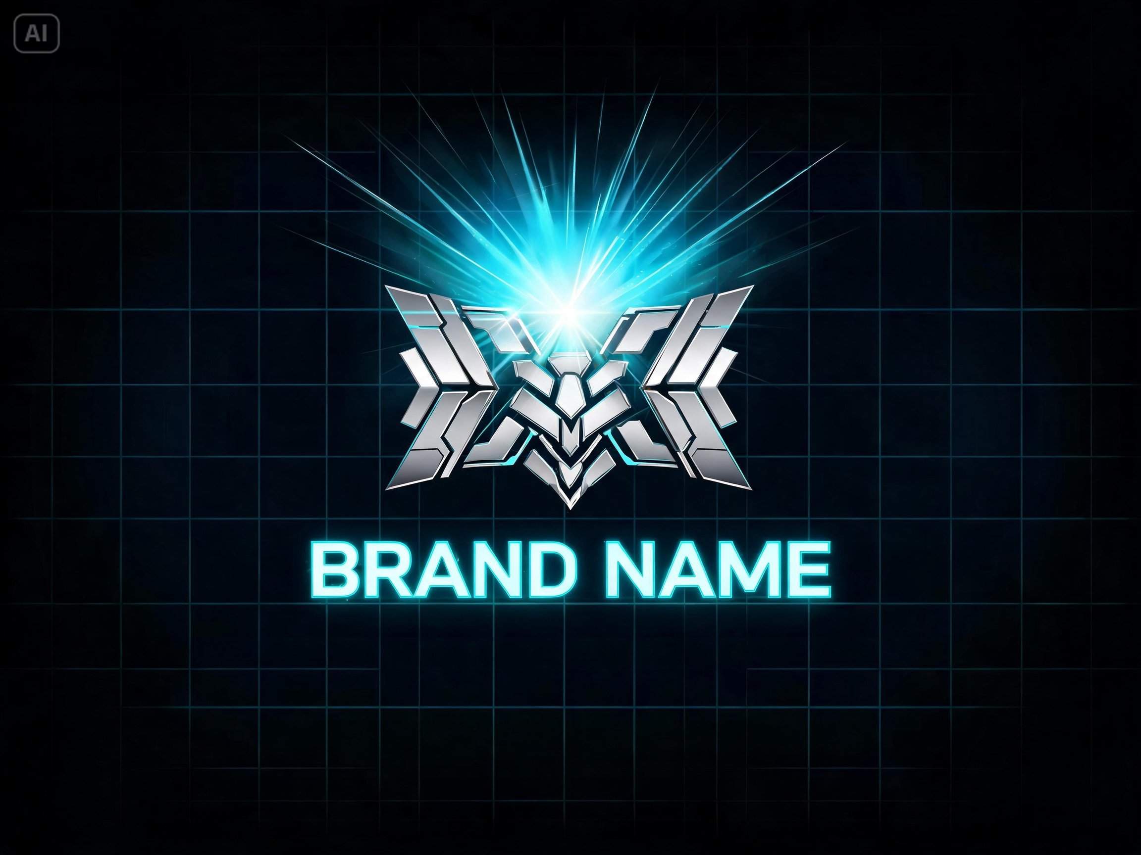 Prompt for an animated brand intro