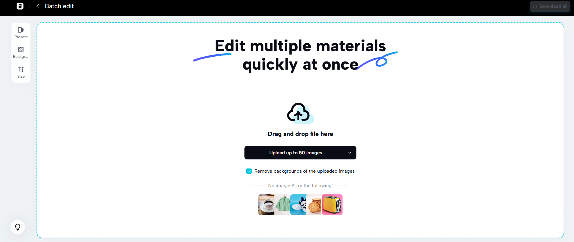 Edit multiple poster together