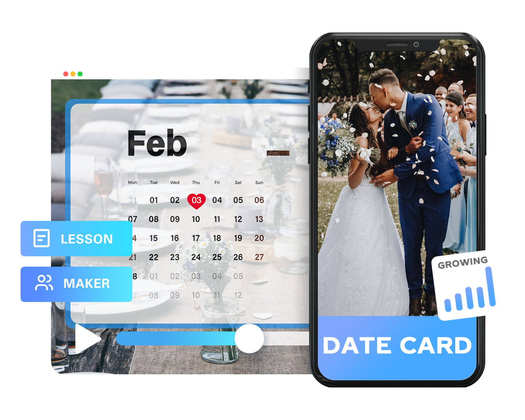 Gratis Spara Datum Card Maker