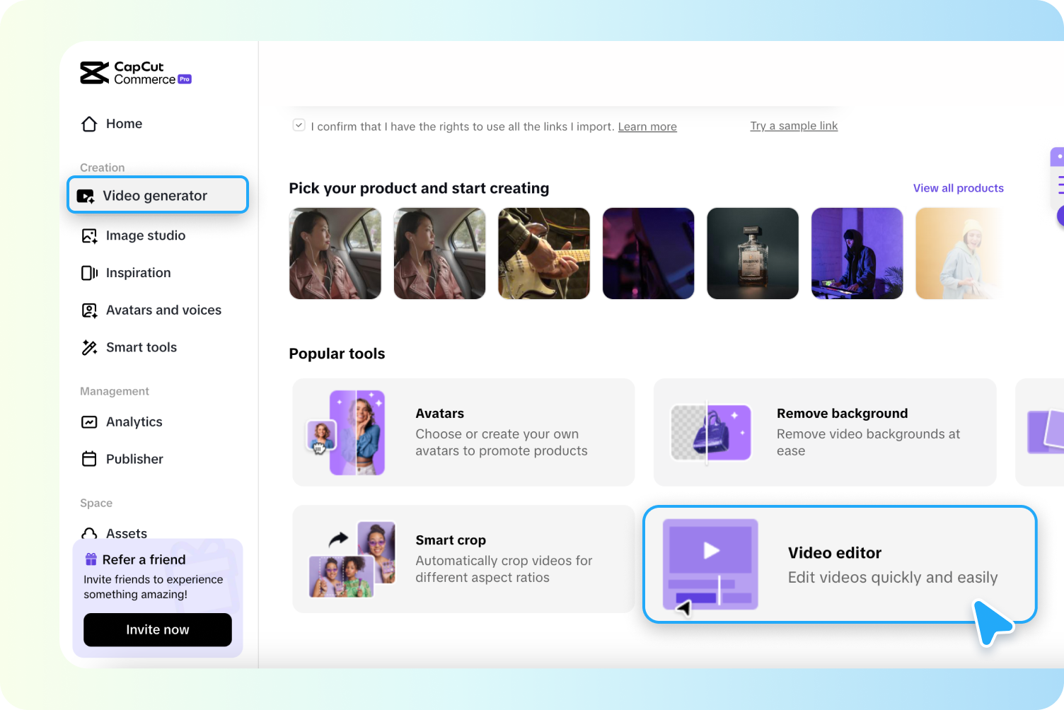 Upload your audio or video file