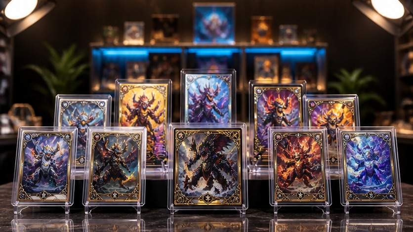 Trading Card Showcase Video Mobile Trading Card Showcase Video Video Frame